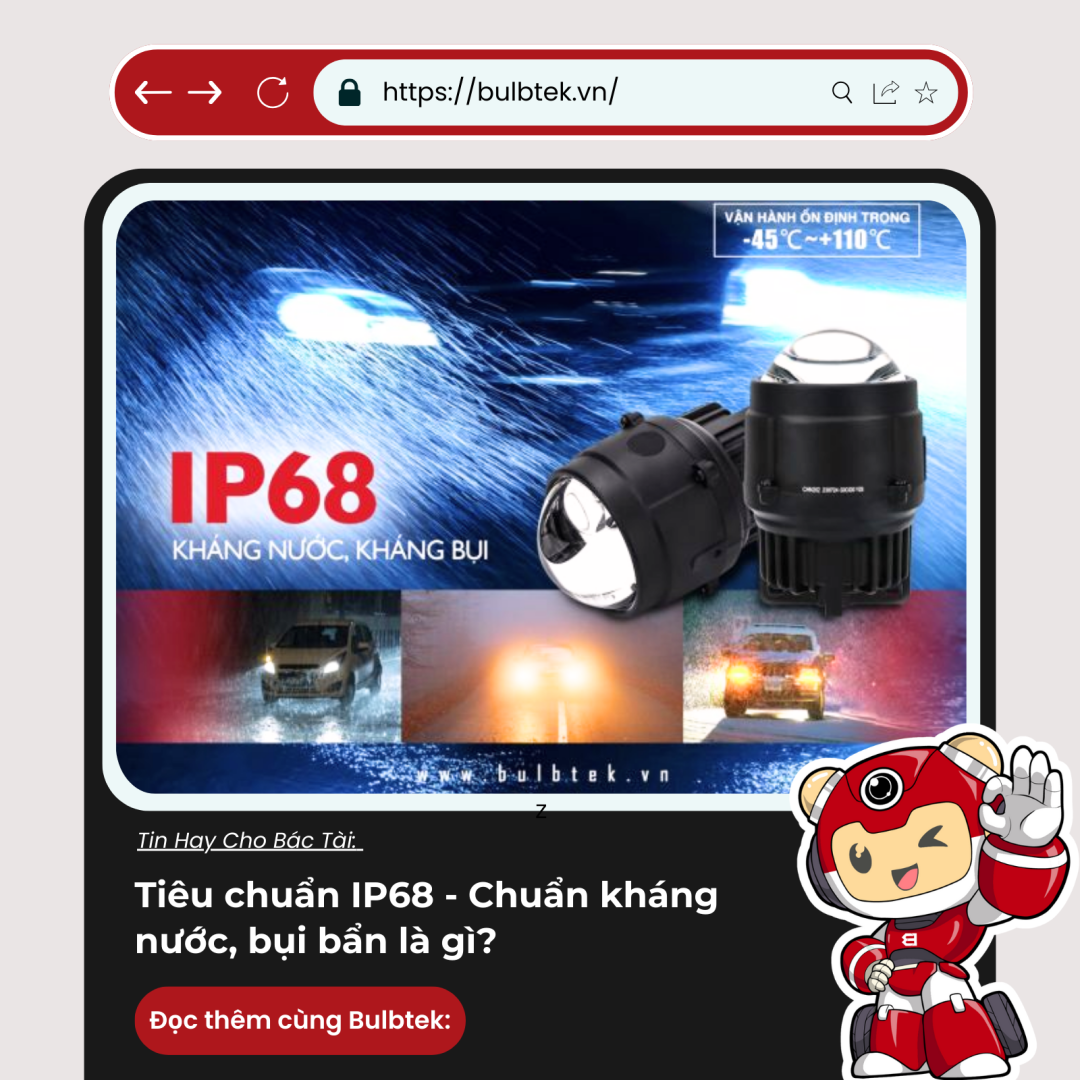 Tiêu chuẩn IP68 - Chuẩn kháng nước, bụi bẩn là gì? 