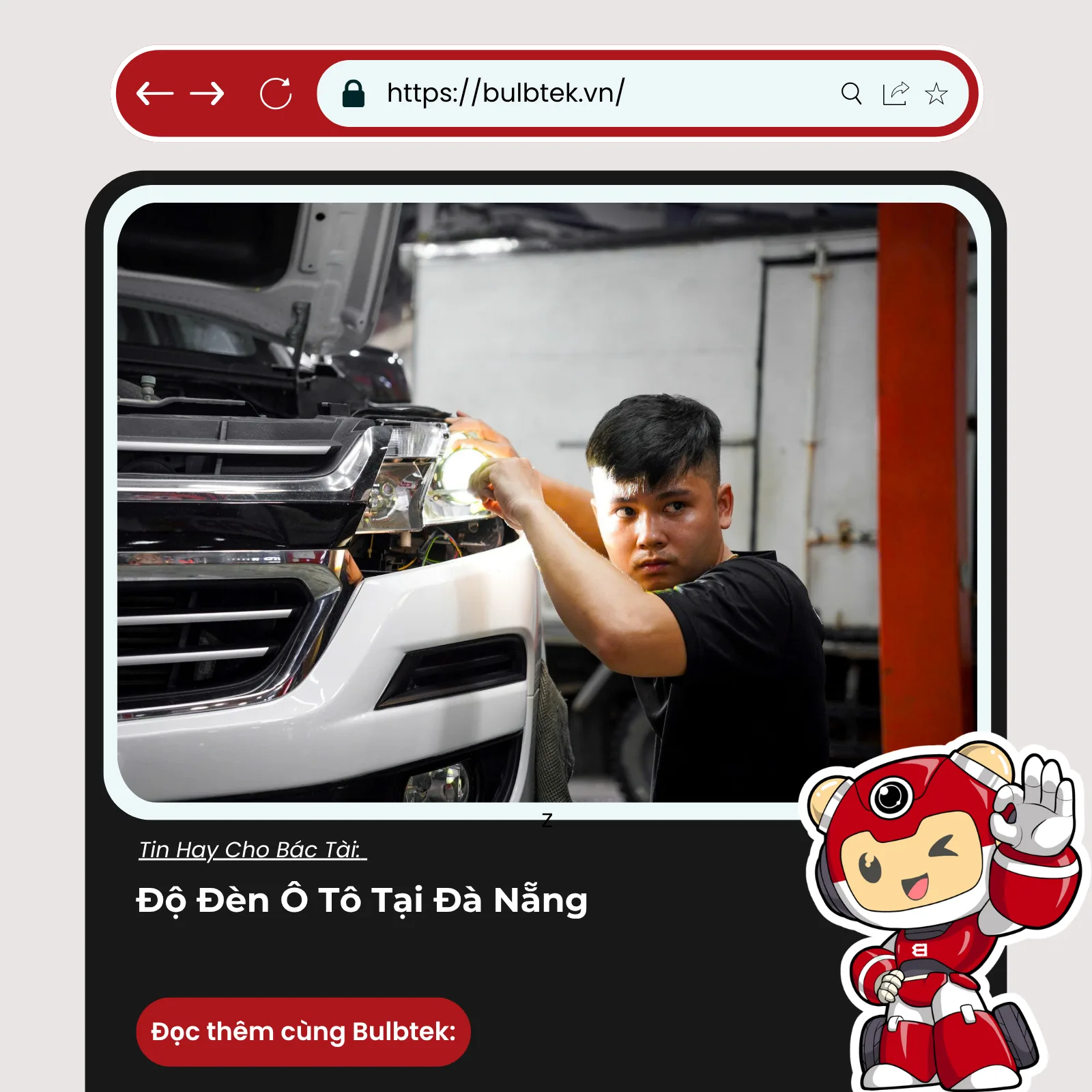 Độ Đèn Ô Tô Tại Đà Nẵng