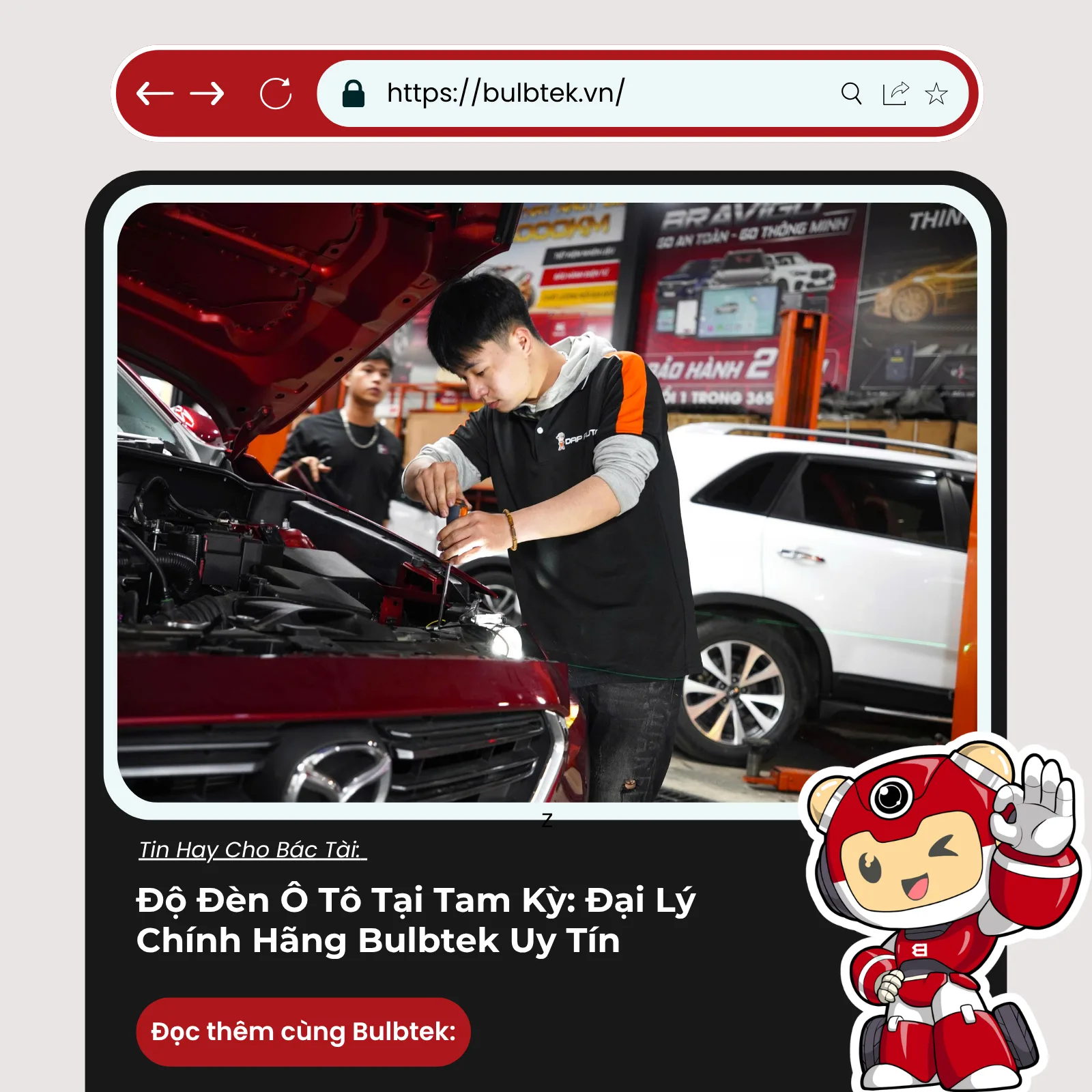 Địa chỉ độ đèn ô tô tại Lâm Đồng