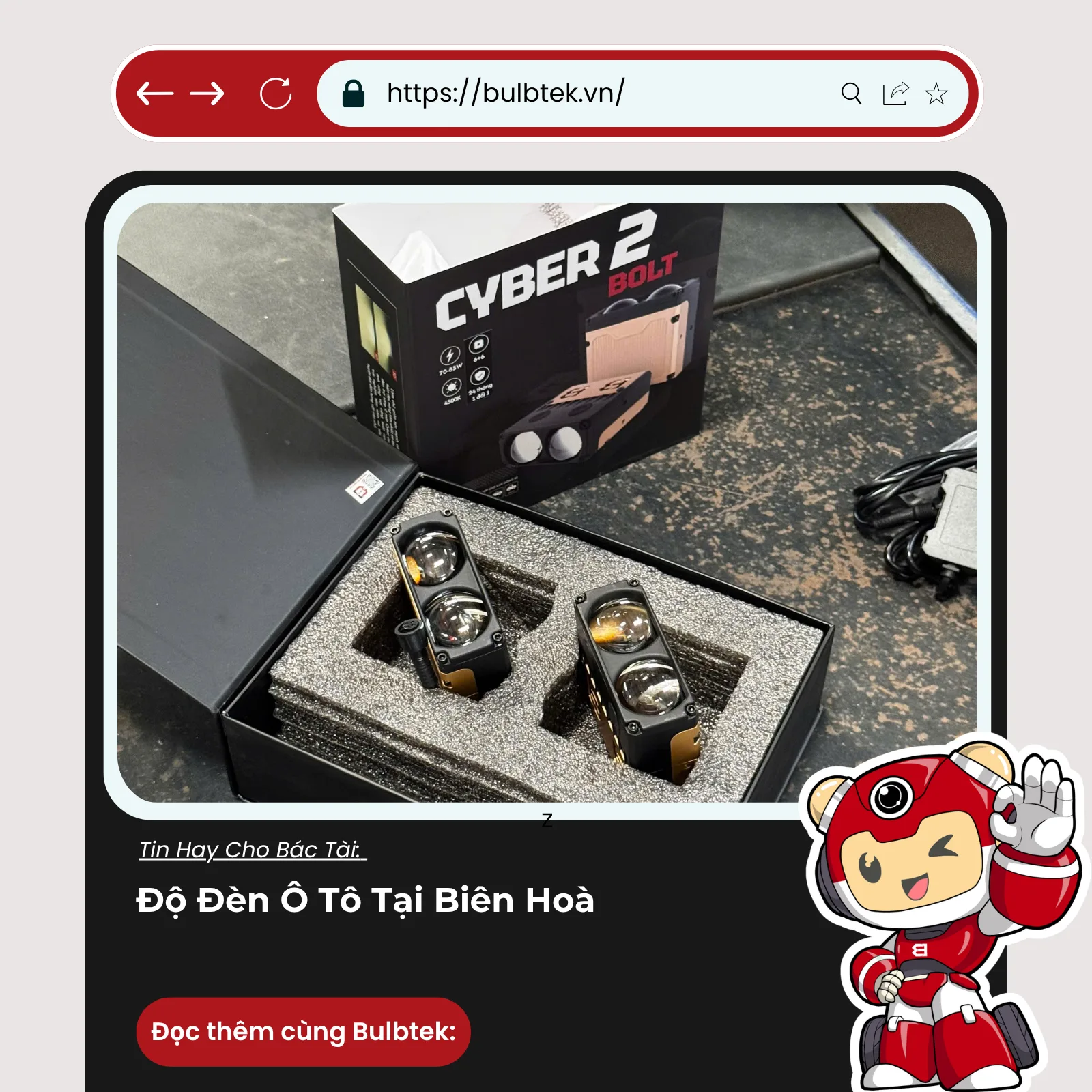 Độ Đèn Ô Tô Tại Biên Hoà