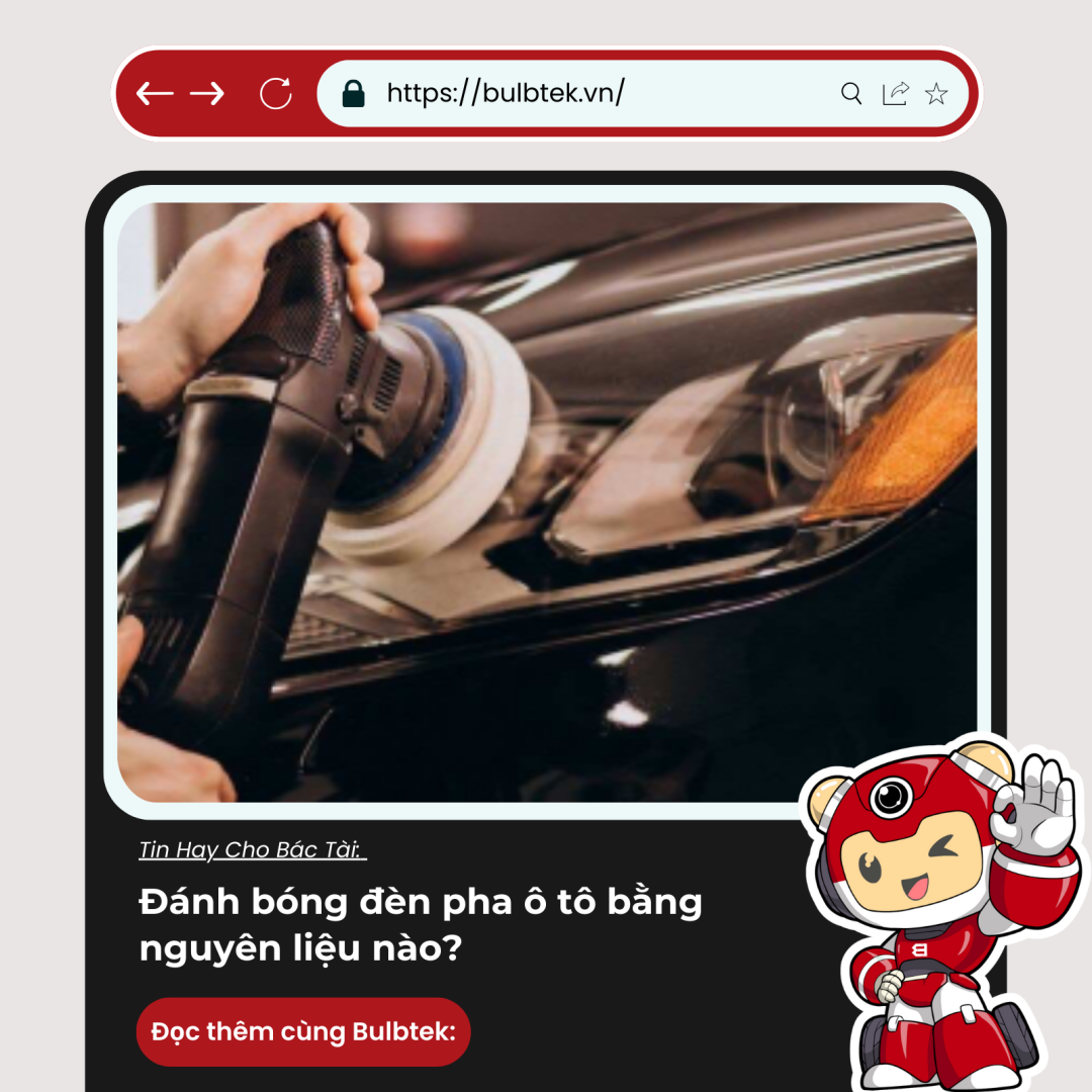 Đánh bóng đèn pha ô tô