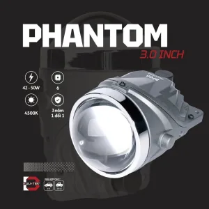 BI GẦM Ô TÔ 3.0 PHANTOM BULBTEK