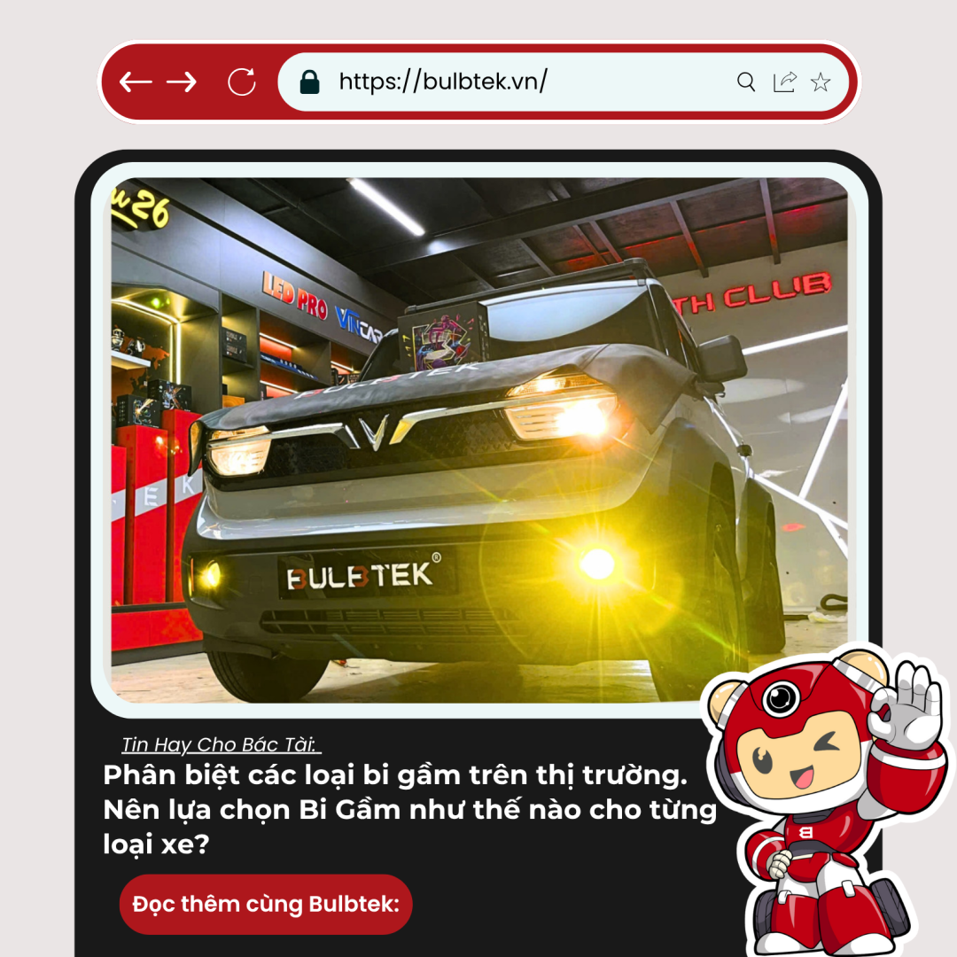 Phân biệt các loại bi gầm trên thị trường. Nên lựa chọn Bi Gầm như thế nào cho từng loại xe?