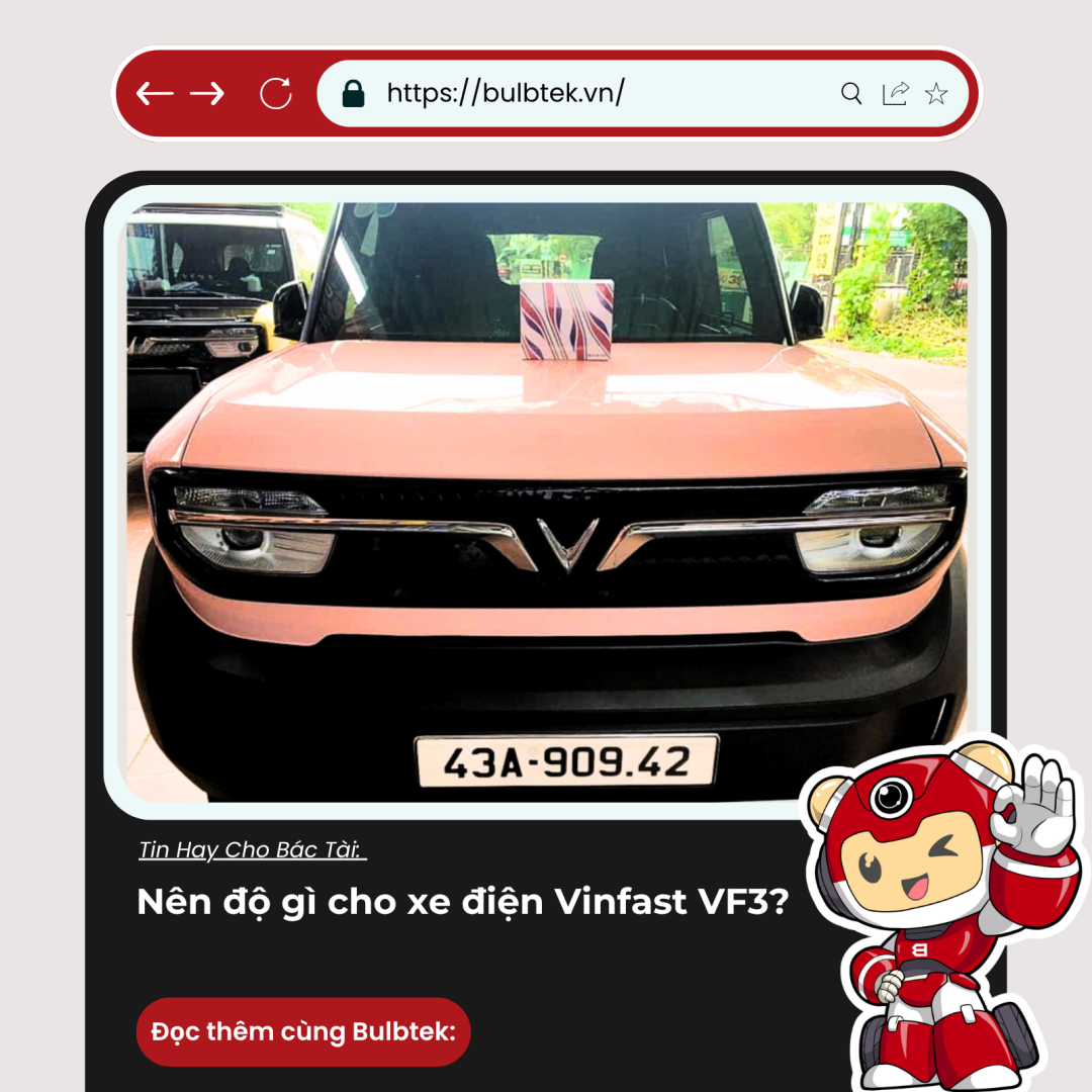 Nên độ gì cho xe điện Vinfast VF3?