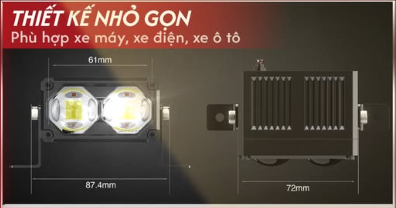 Cyber 2 với thiết kế nhỏ gọn