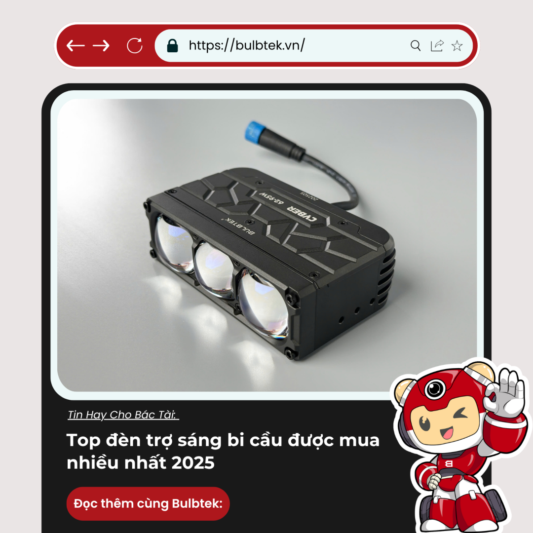 Top đèn trợ sáng bi cầu được mua nhiều nhất 2025