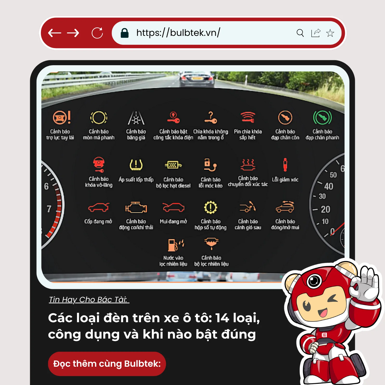 Các loại đèn trên xe ô tô: 14 loại, công dụng và khi nào bật đúng