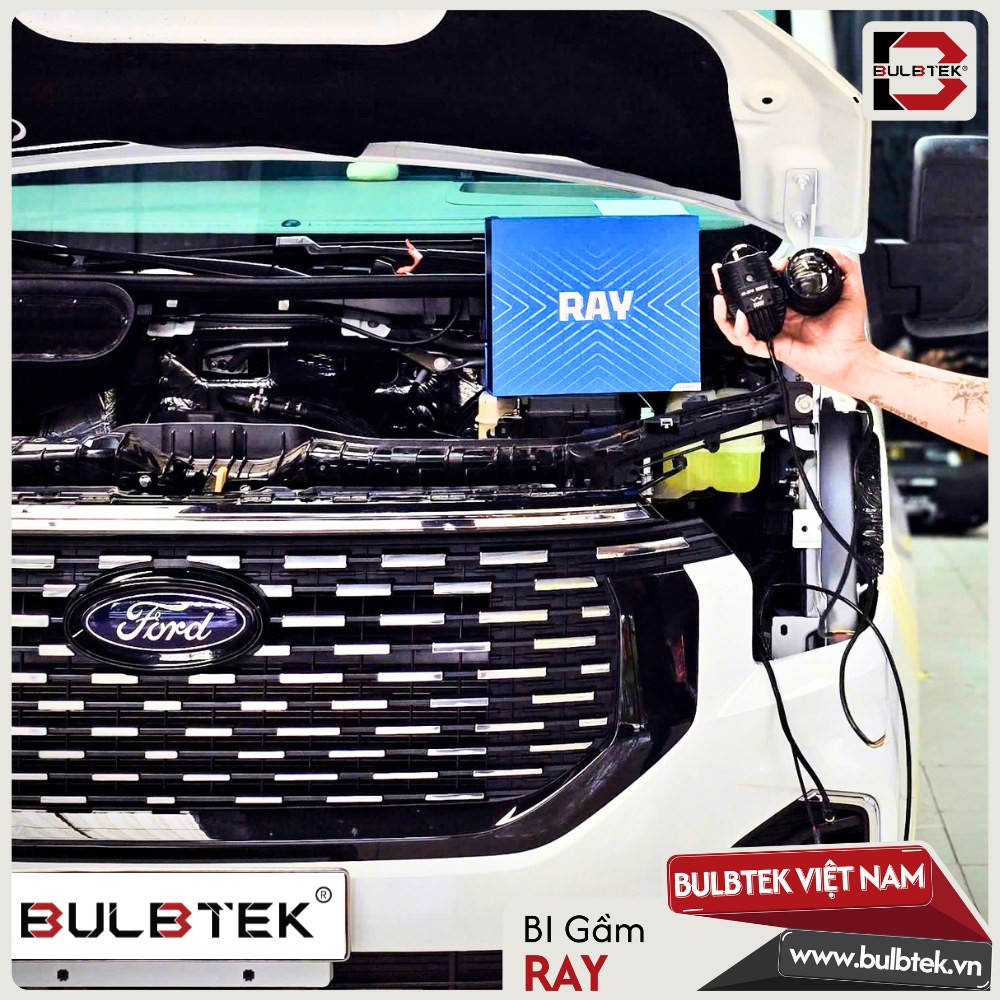 Ford Transit lắp bi gầm Ray mang đến giải pháp tối ưu
