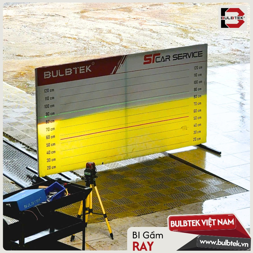 Ánh sáng 4300K của Bi gầm Ray