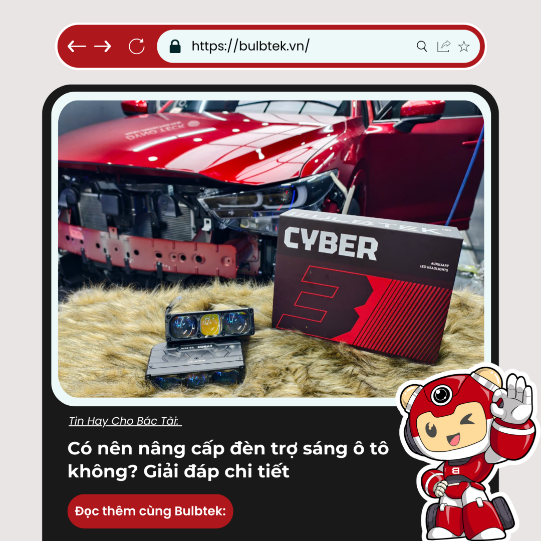 Có nên nâng cấp đèn trợ sáng ô tô không? Giải đáp chi tiết