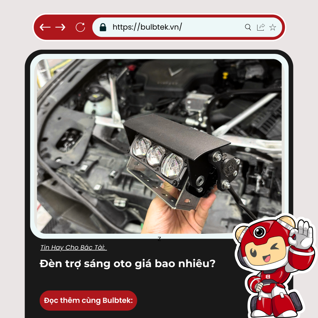 Đèn trợ sáng oto giá bao nhiêu?