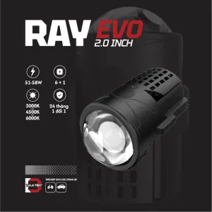 Bi gầm ô tô 2.0 Ray Evo Bulbtek