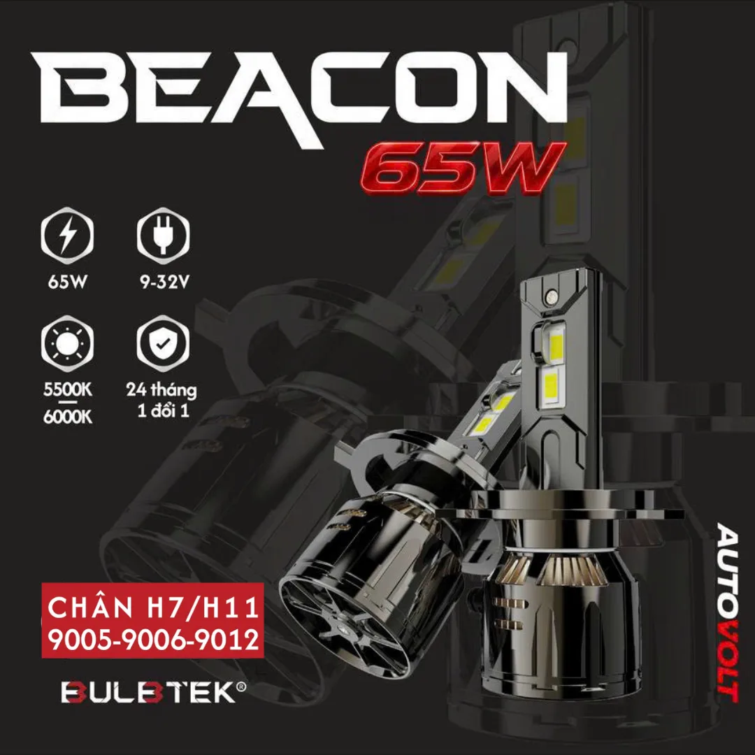 Bóng LED ô tô 65W Beacon