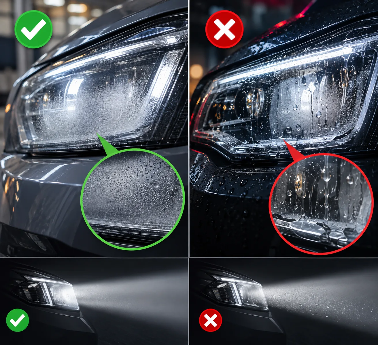 Phân biệt đọng sương tự nhiên và đọng nước do lỗi kín khít