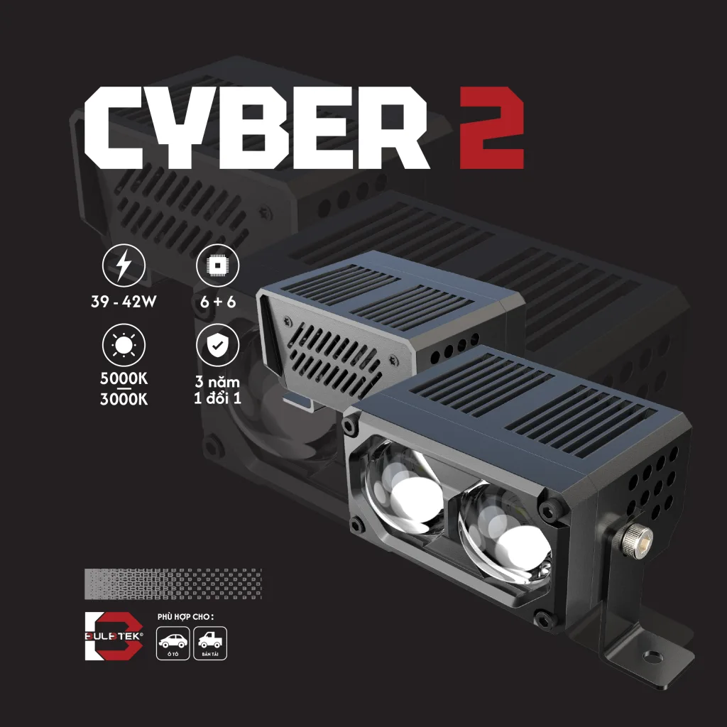ĐÈN TRỢ SÁNG CYBER 2 BULBTEK
