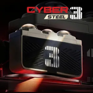 Đèn trợ sáng Cyber 3 Steel